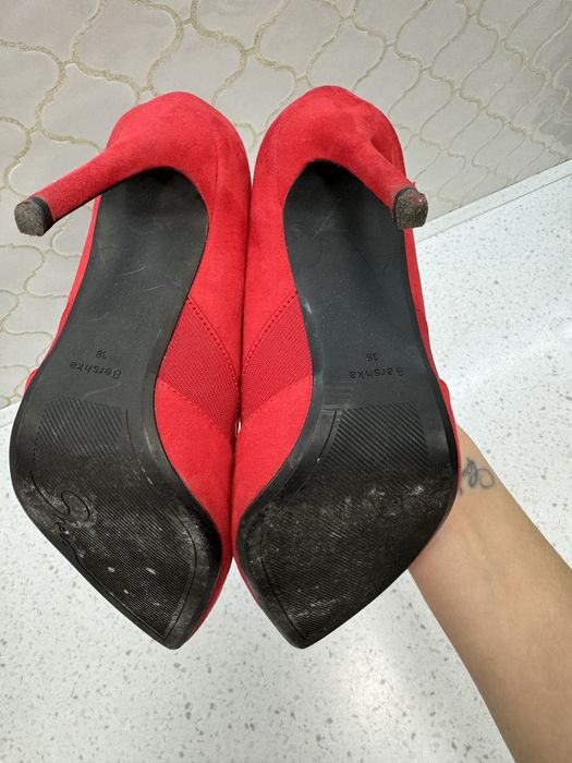 Туфли Bershka замш