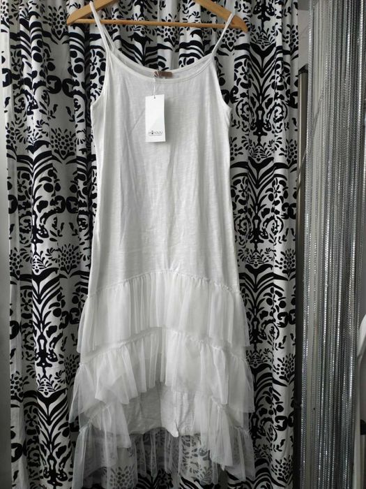 halka Minouu biała asymetryczna