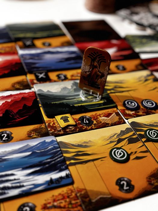 Kickstarter Pantheum gra planszowa ENG