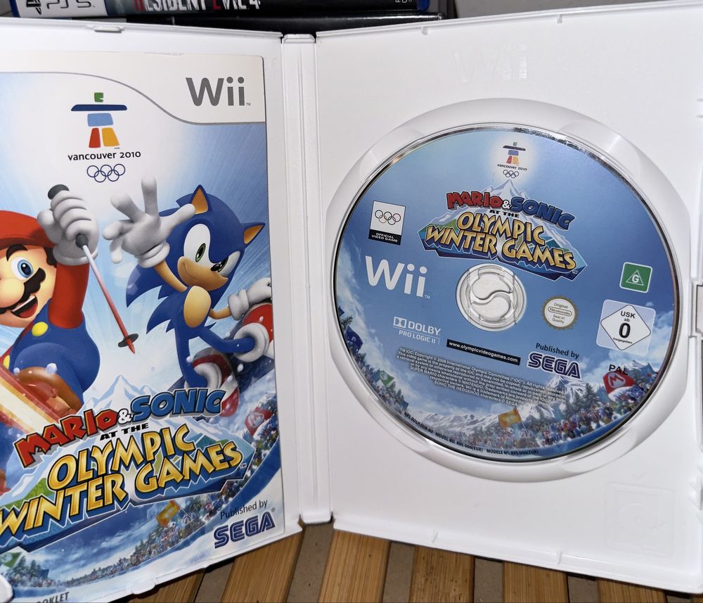 Mario & Sonic - Jogos Olímpicos de Inverno - Jogo Wii