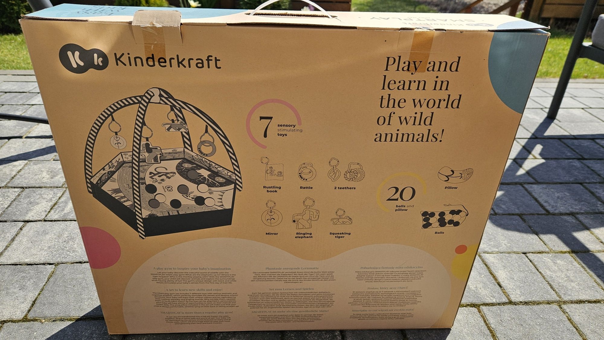 Mata edukacyjna KinderKraft SMARTPLAY