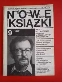 Nowe książki, nr 9, wrzesień 1988, Bolesław Orłowski