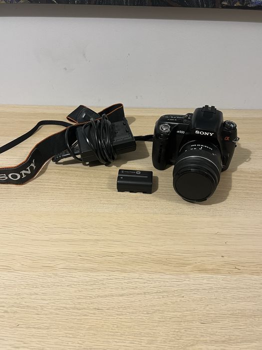 Sony a500 + obietyw