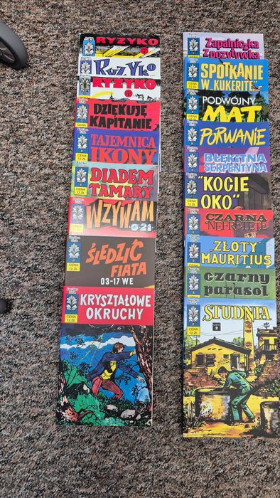 nowy komiks kapitan żbik ongrys 52 sztuki + 15 sztuk okładki B
