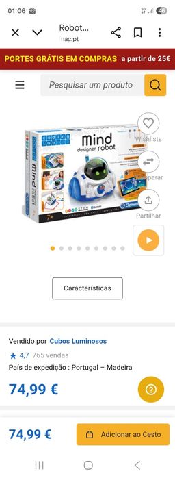 Robot mind Designer
Robot Mind Designer - Clementoni