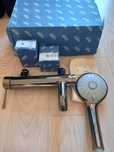 Bateria wannowo-prysznicowa i słuchawka Grohe Essence hard graphite