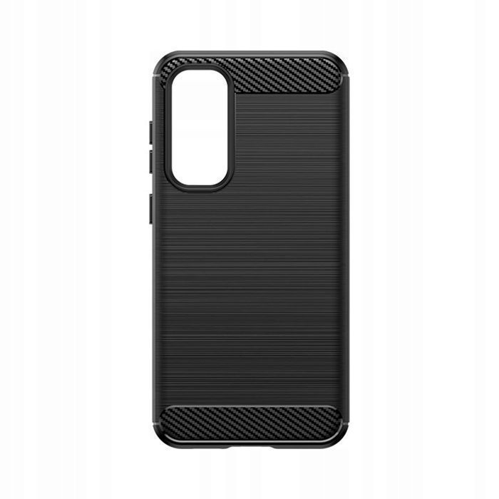 Etui Silikonowe Carbon Do Samsung A35 5G Czarne