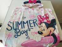 Toalha/poncho de praia minnie