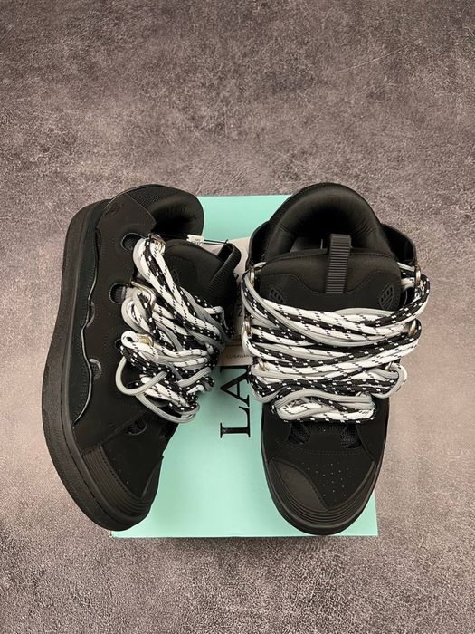 Є В НАЯНВОСТІ‼️ Lanvin Curb Sneakers Gray Premium,ланвін,lanvin,карб,c