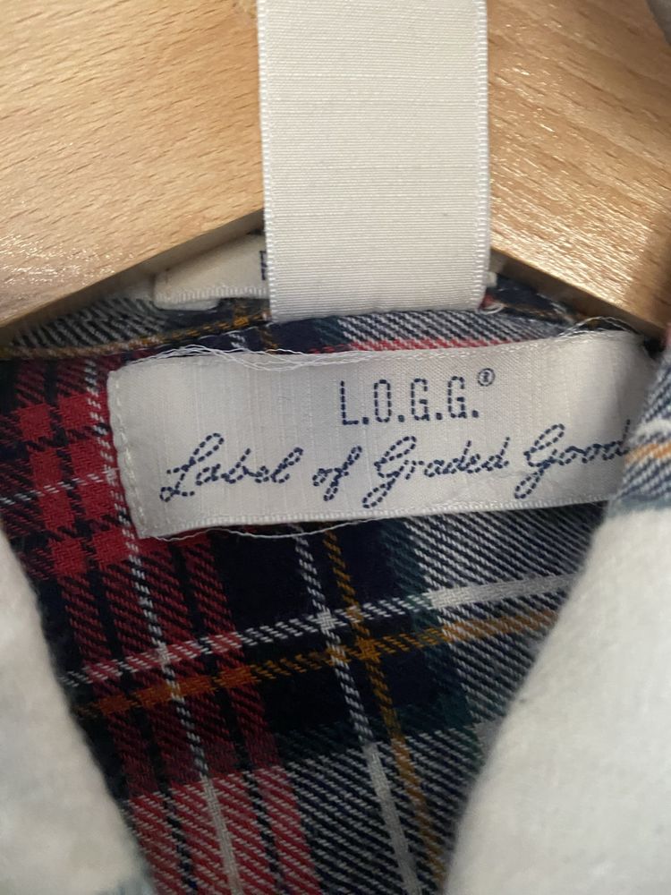 Koszula H&M Logg Męska w kratę