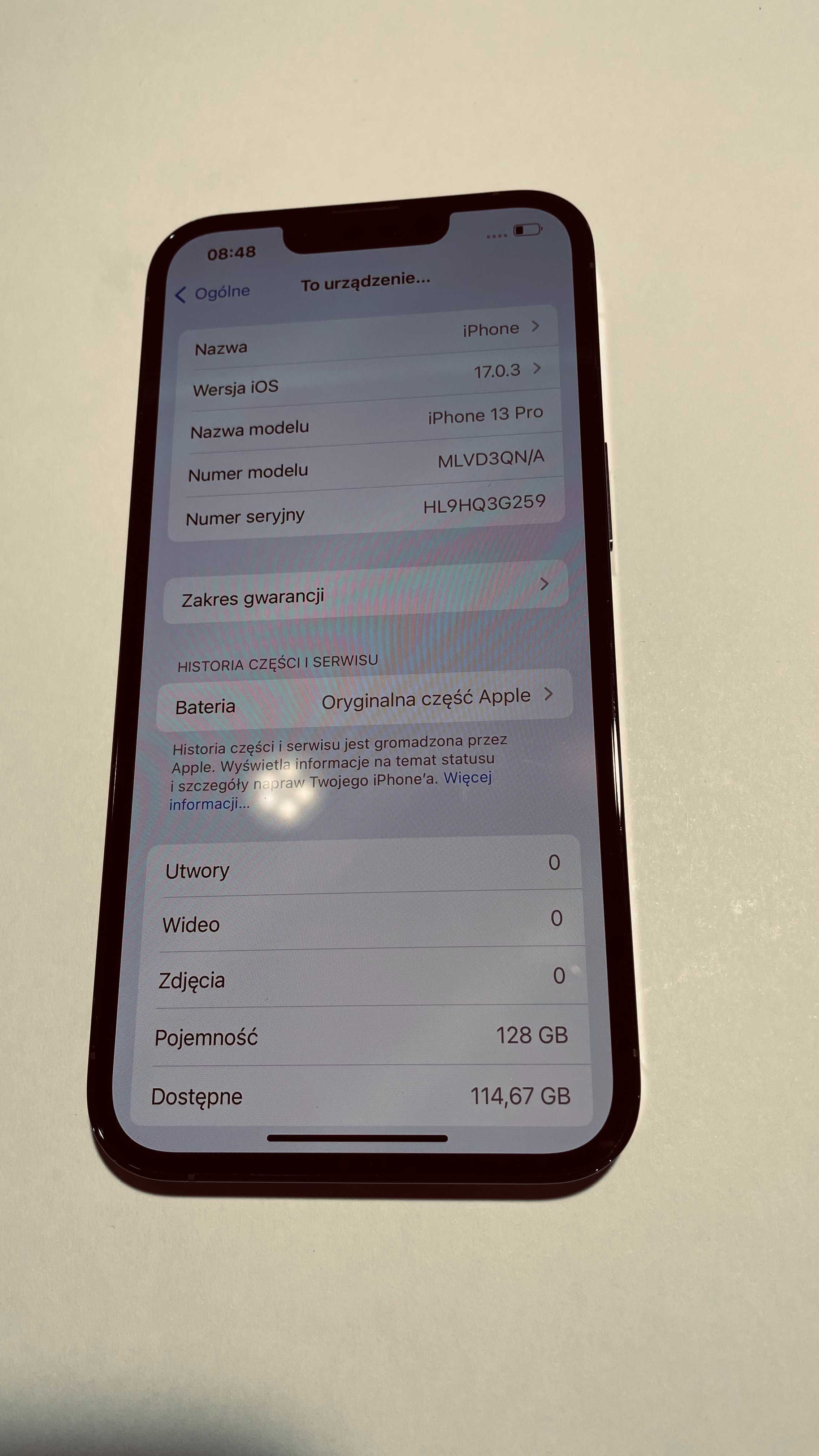 IPHONE 13 PRO 128 GB nowy