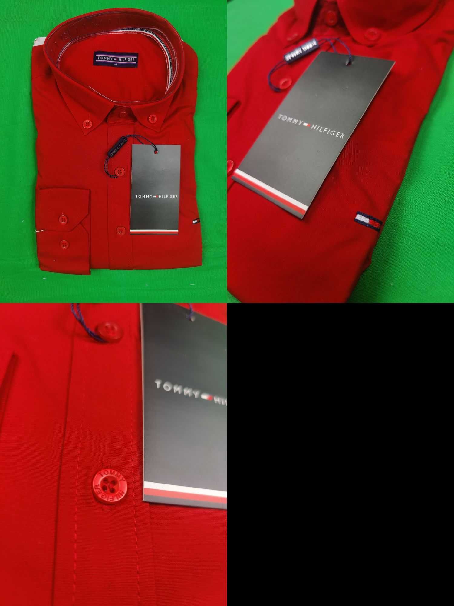 Koszule męskie M-3XL Slim Fit Tommy Hilfiger Ralph Lauren Premium