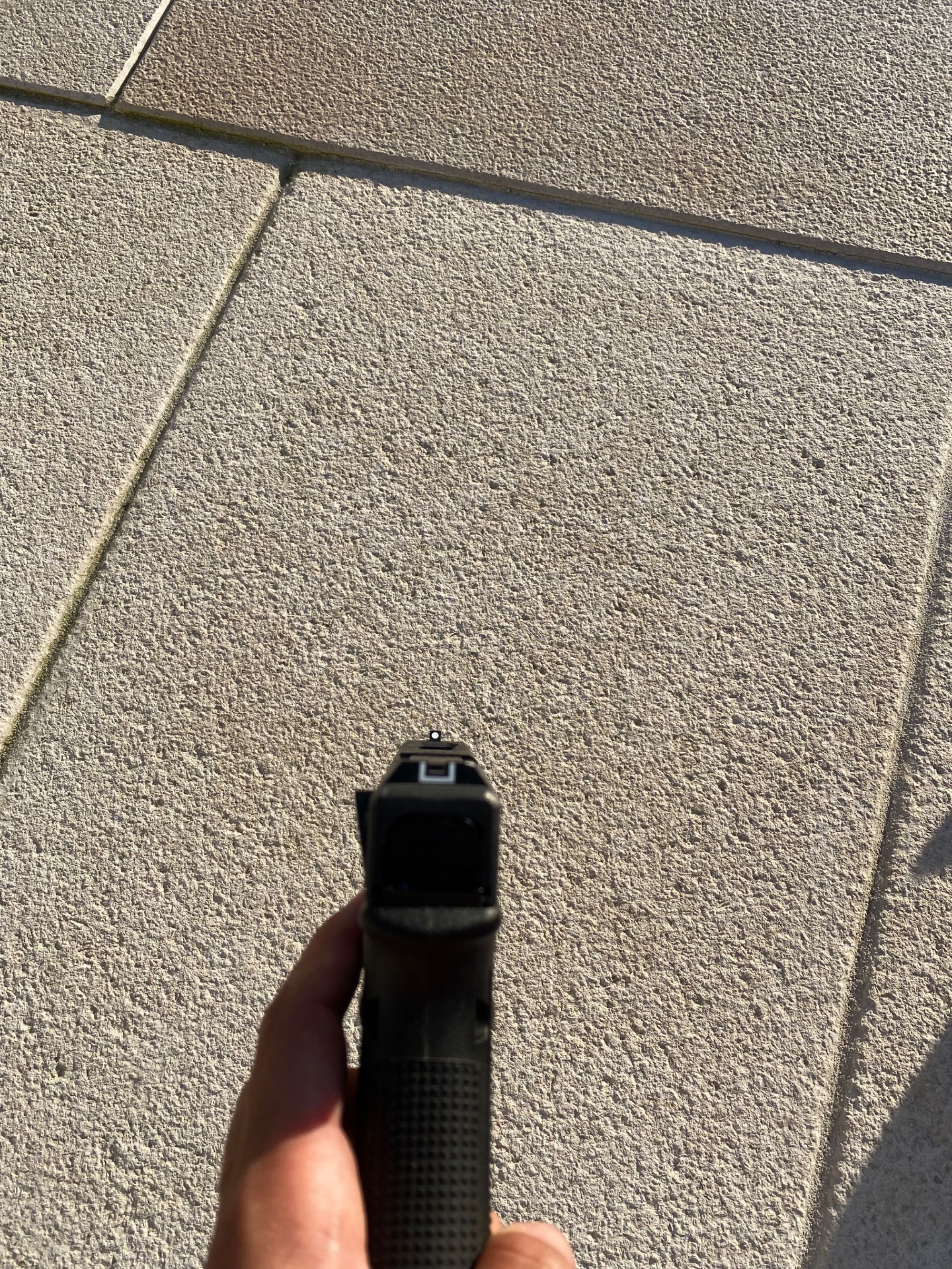 Pistola de airsoft a gás