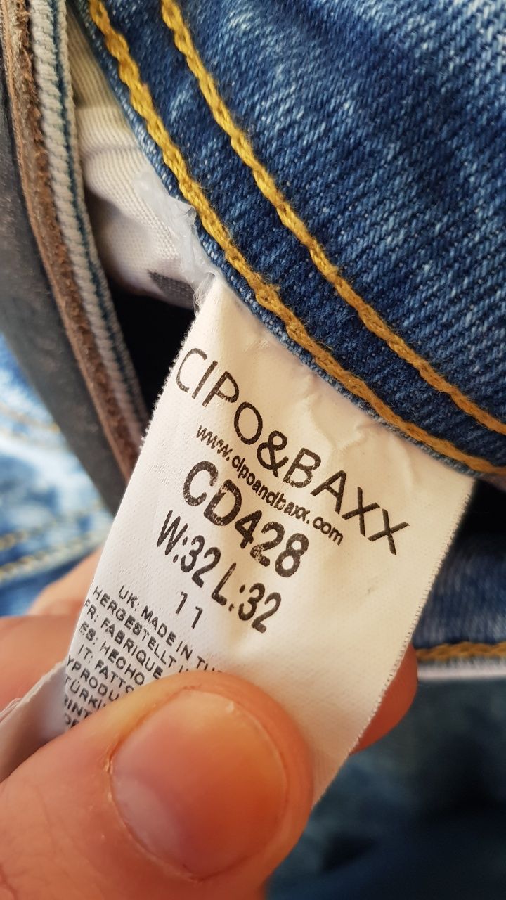 Jeansy męskie Cipo Baxx r. 32/32