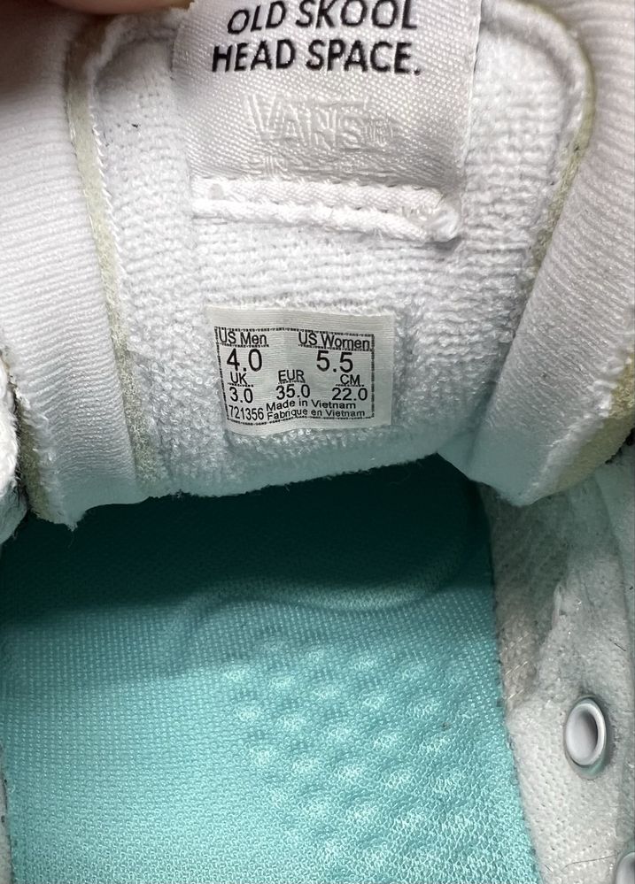 Оригінальні кеди Vans Old Skool Vert ComfyCush