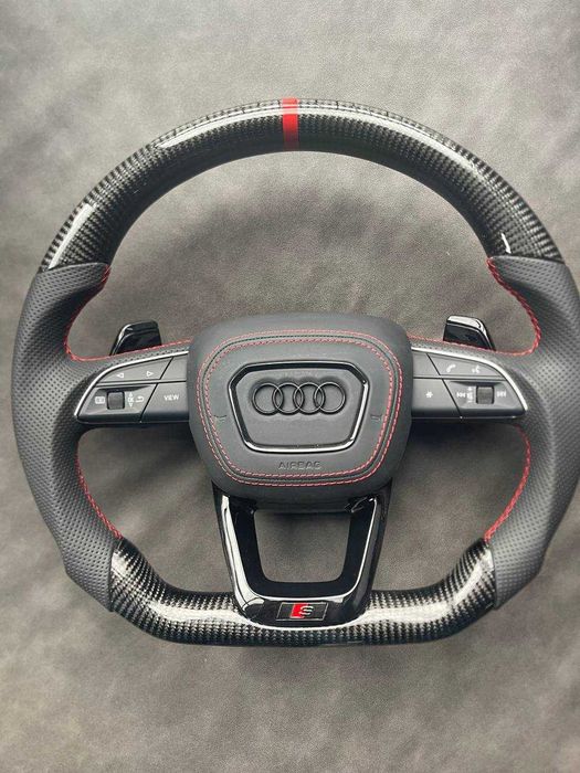 Кермо Руль Скошений Руль Спортивне кермо Audi Q3 Q5 SQ5 SQ7 Q7 SQ8 Q8