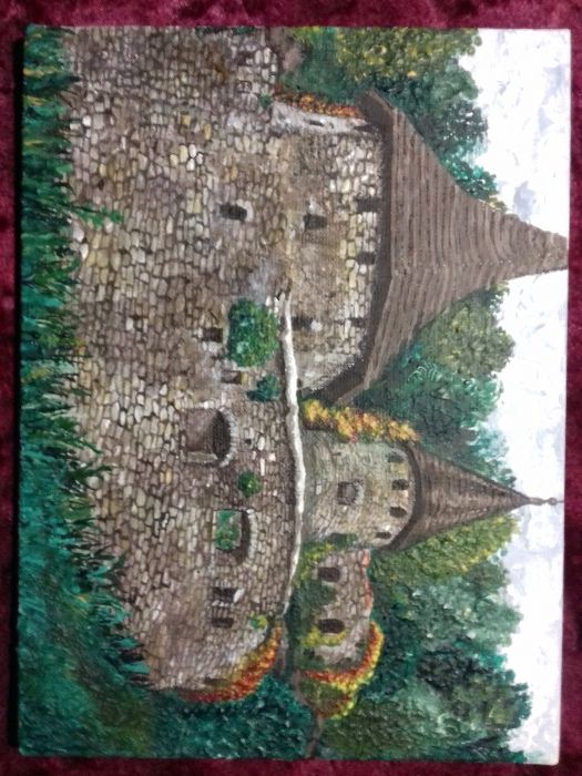 Картина 20×15, акрил, КОШТИ ПЕРЕРАХУЮ ЗСУ