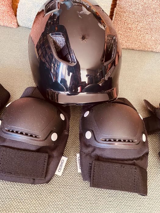 Kit proteção trotinete  skate  patins bicicleta