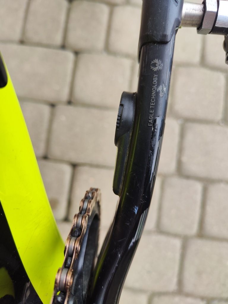 Scott Spark RC 900 World Cup, pomiar mocy, full carbon, rozmiar M