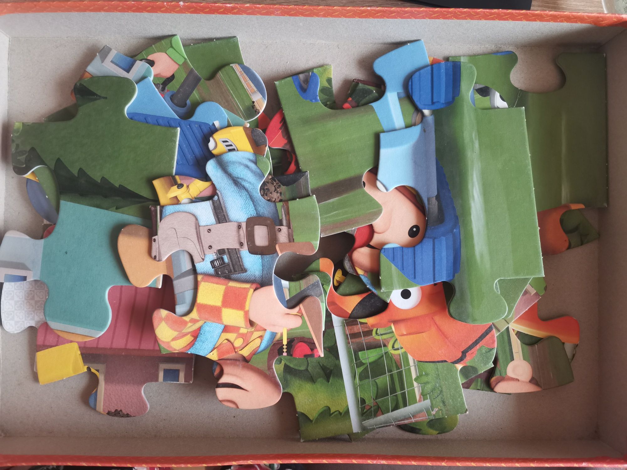 Puzzle maxi 24 trefl - psi patrol, pjmasks, Bob budowniczy