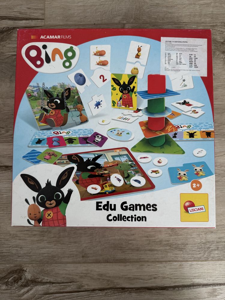 Bing zestaw gier edukacyjnych | Lisciani