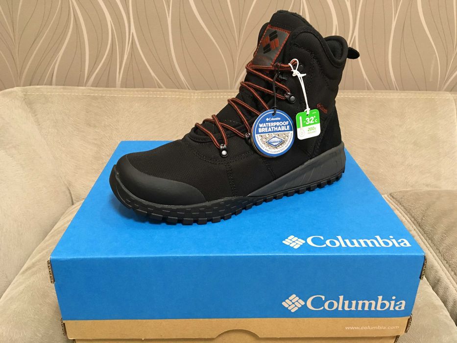 Черевики зимові Columbia Fairbanks ОРИГІНАЛ розміри 43/ 43,5/ 44/ 45
