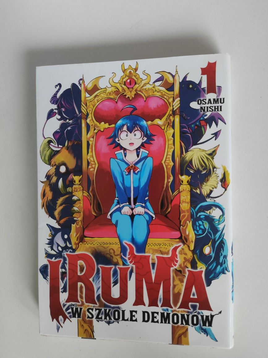 Iruma w szkole demonów tom 1 (UWAGA - opis)