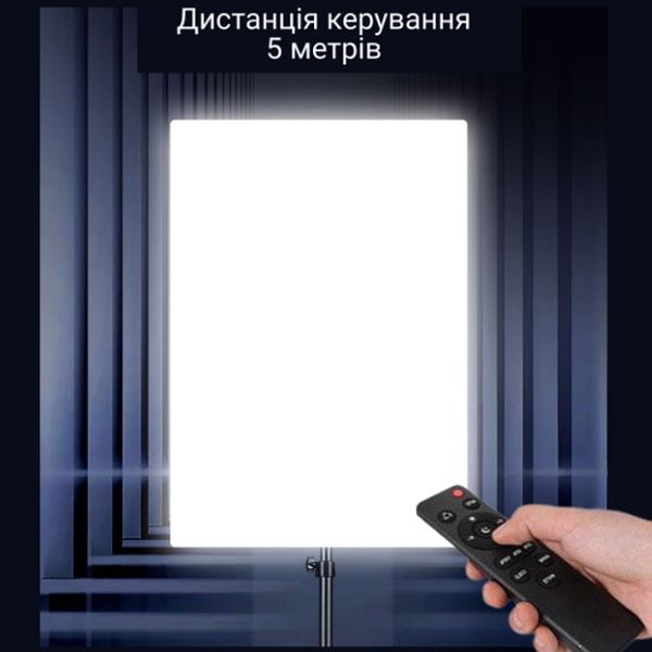 Набір постійного світла софтбокс з штативом і LED-лампа 105W з пультом
