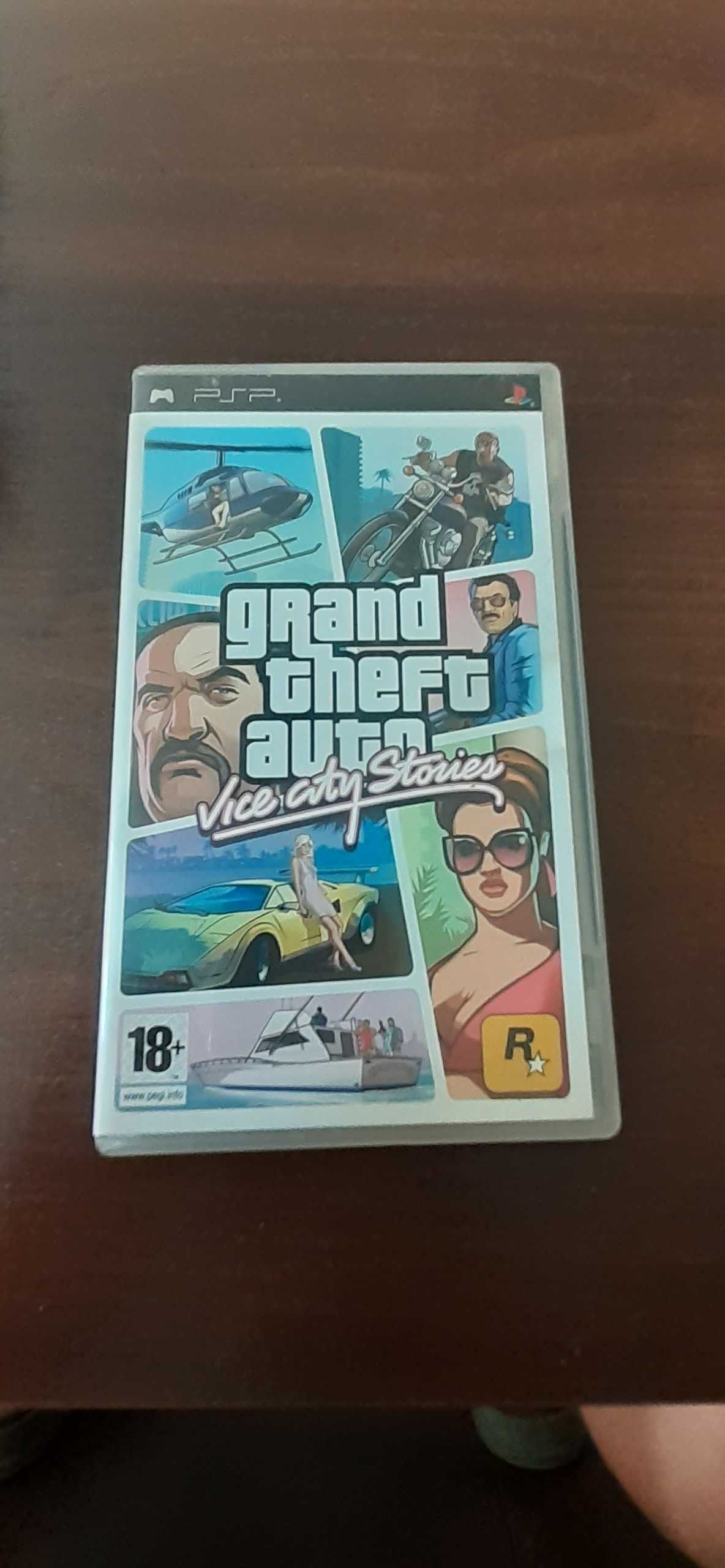 Konsola Sony PSP 3004 + 5 gier z etui i ładowarką