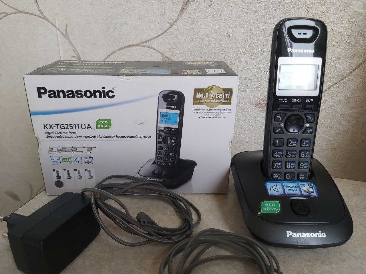 Беспроводной радиотелефон Panasonic KX-TG2511UA в идеальном состоянии