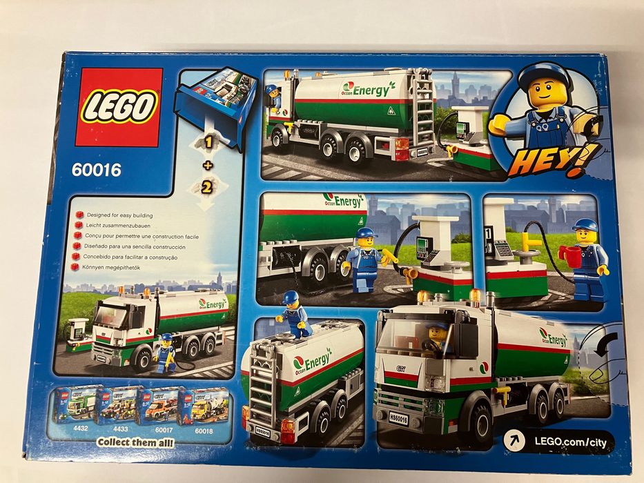 LEGO CITY camião cisterna 60016