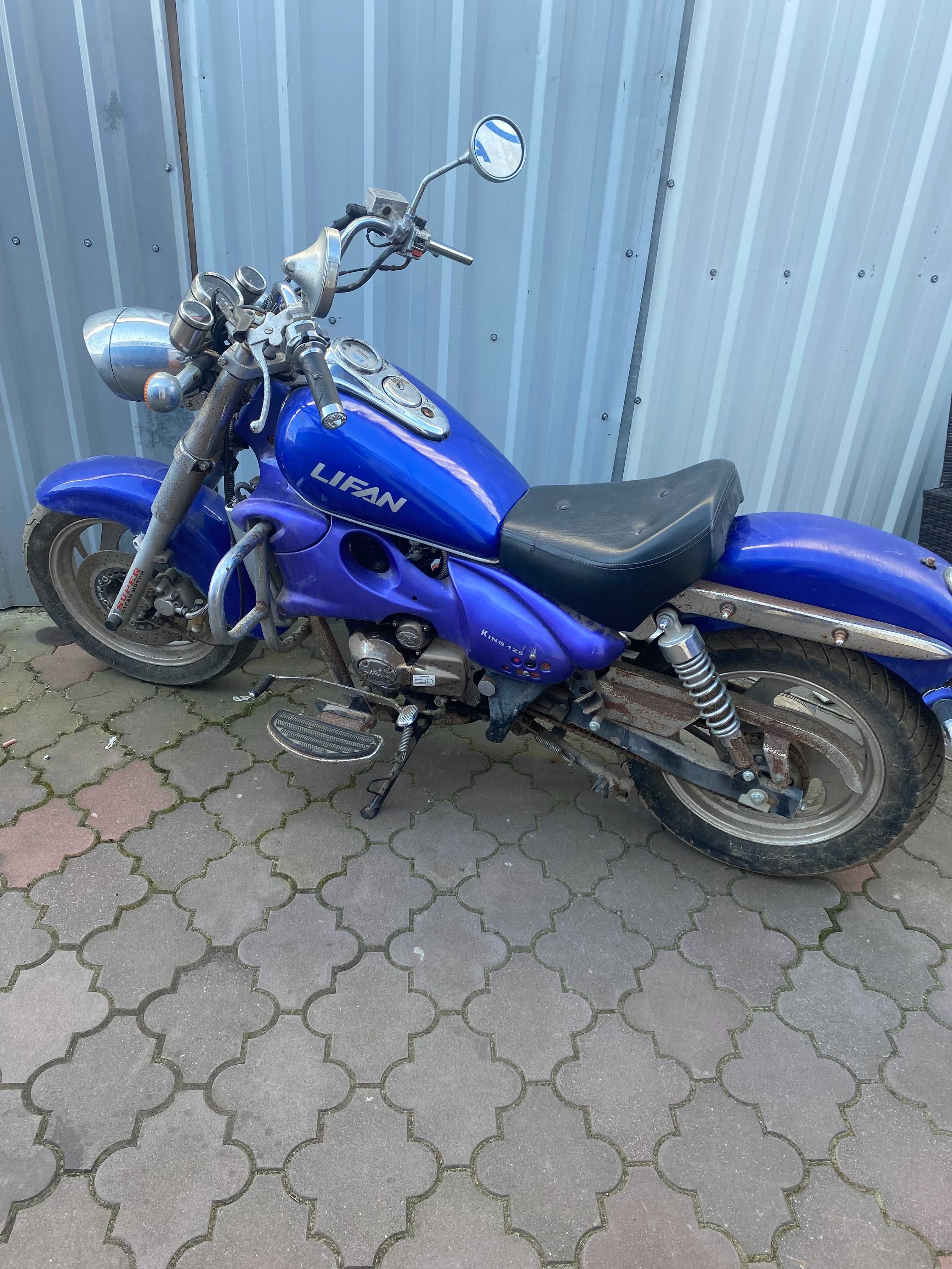 Sprzedam Motocykl Lifan king 125 na części