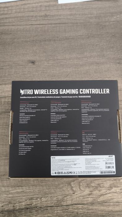 Comando Nitro wireless gaming controller
