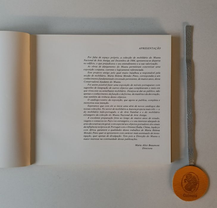 Os móveis e o seu tempo, Mobiliário português do Museu Nacional de Art