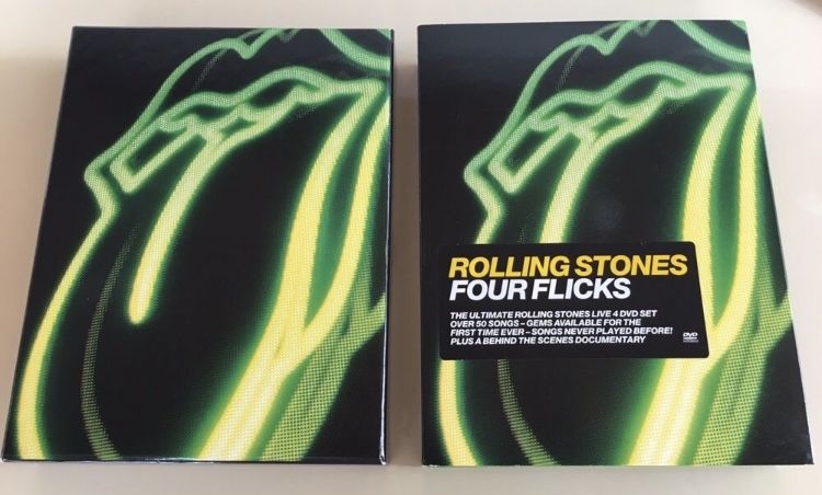 Rolling Stones four flicks (edição rara) - NOVO