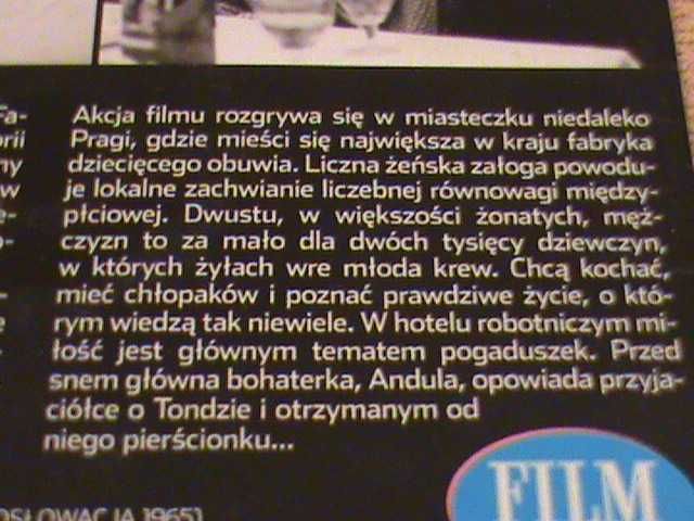 Pociągi pod specjalnym nadzorem i Miłość blondynki DVD 2 filmy.