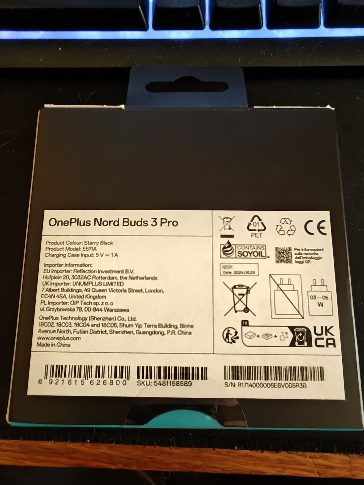 Słuchawki OnePlus Buds 3 PRO