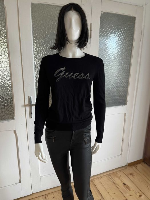 Guess czarny sweterek, rozmiar S