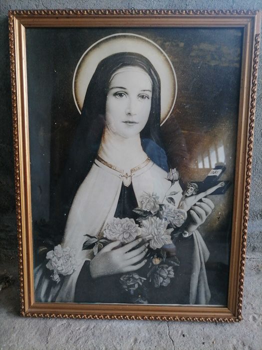 Obraz św.Teresa w ramie