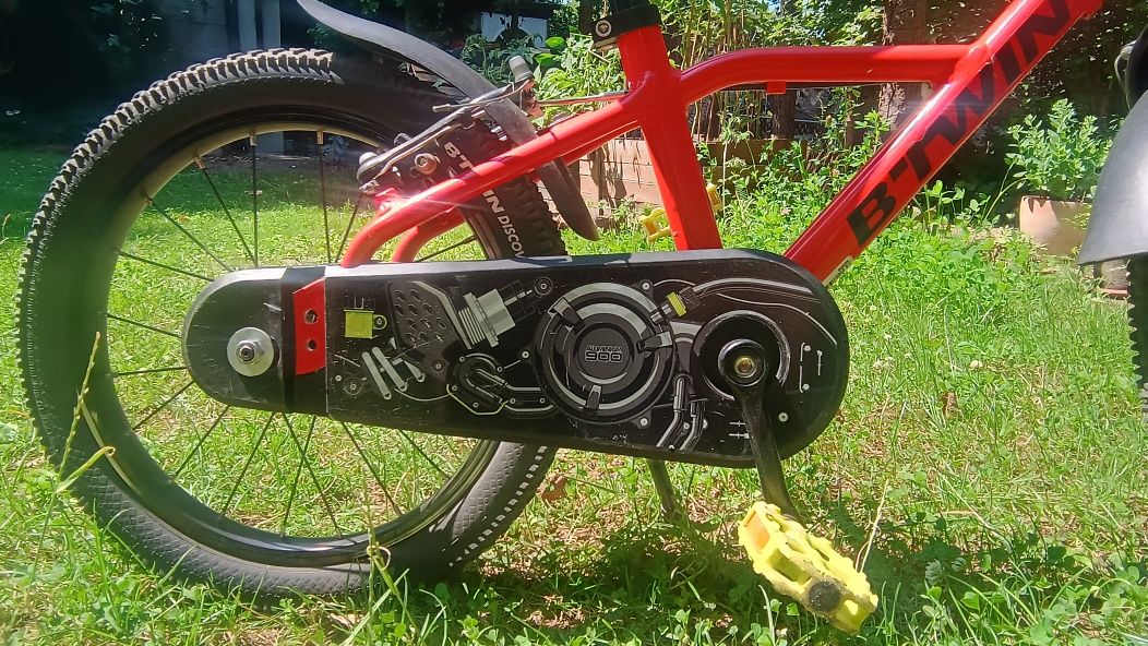 Rower dziecięcy 16 cali BTwin Racing 900 aluminium gratisy