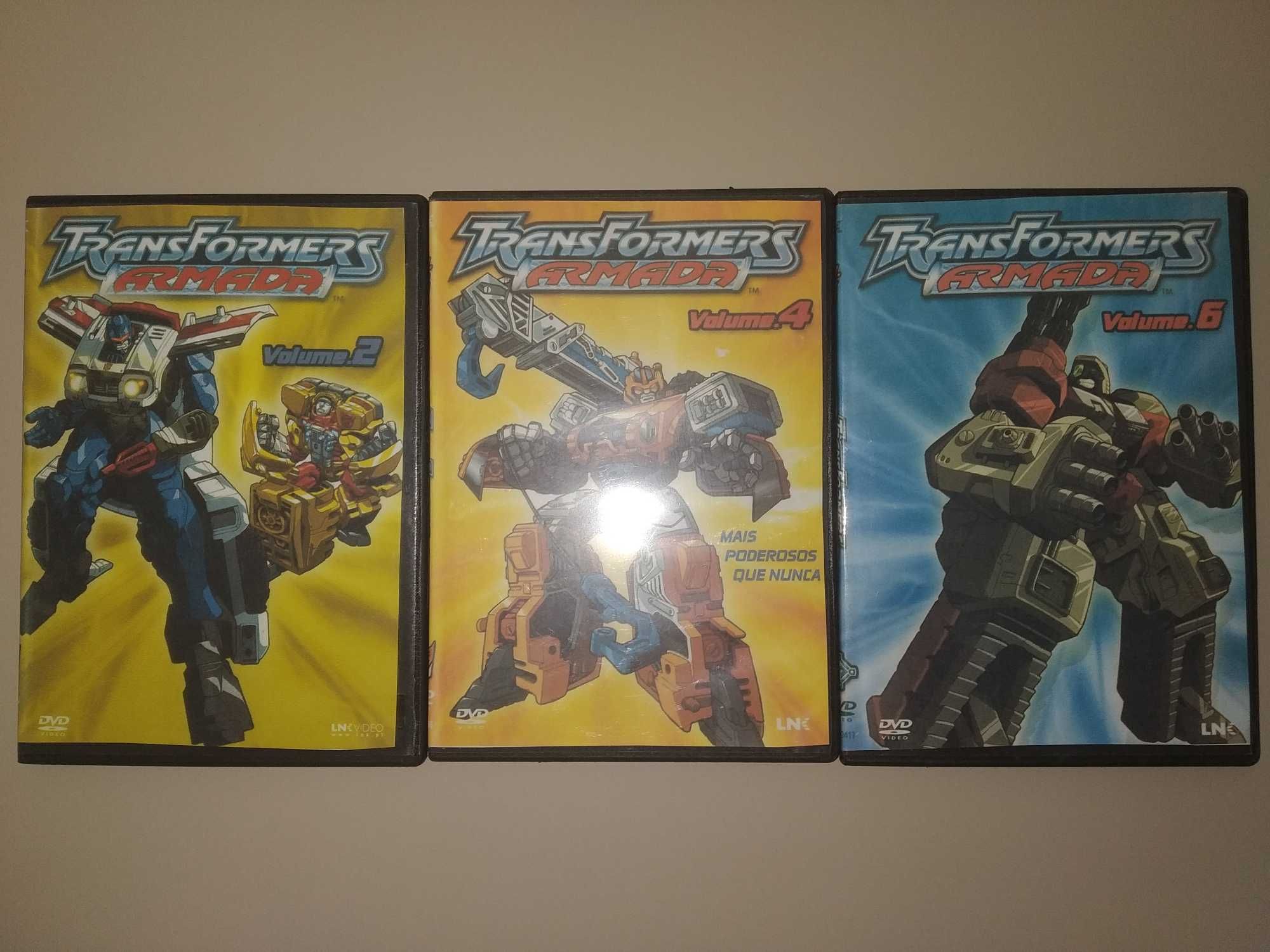 3 DVD-Transformers Armada