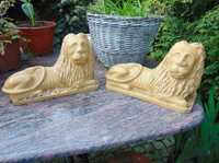 Art deco,figura lew,ceramiczny na kominek,piec,balkon,ogród,cena za 1