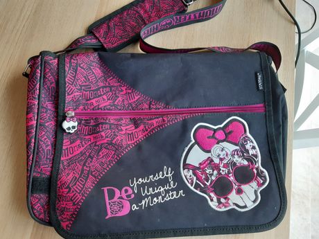 Duza torba na ramie A4, torebka dla dziewczynki Monster High
