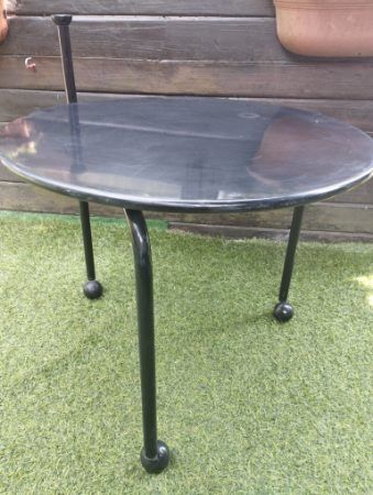 Stół metalowy składany 60cm