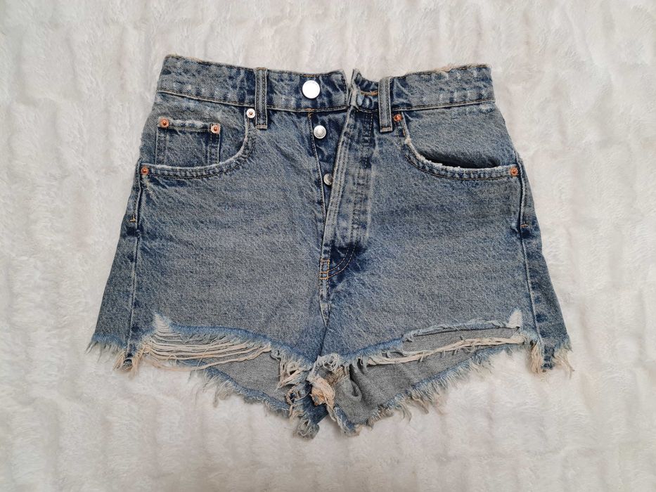 Zara spodenki damskie jeansowe rozmiar 34. Wysyłka OLX