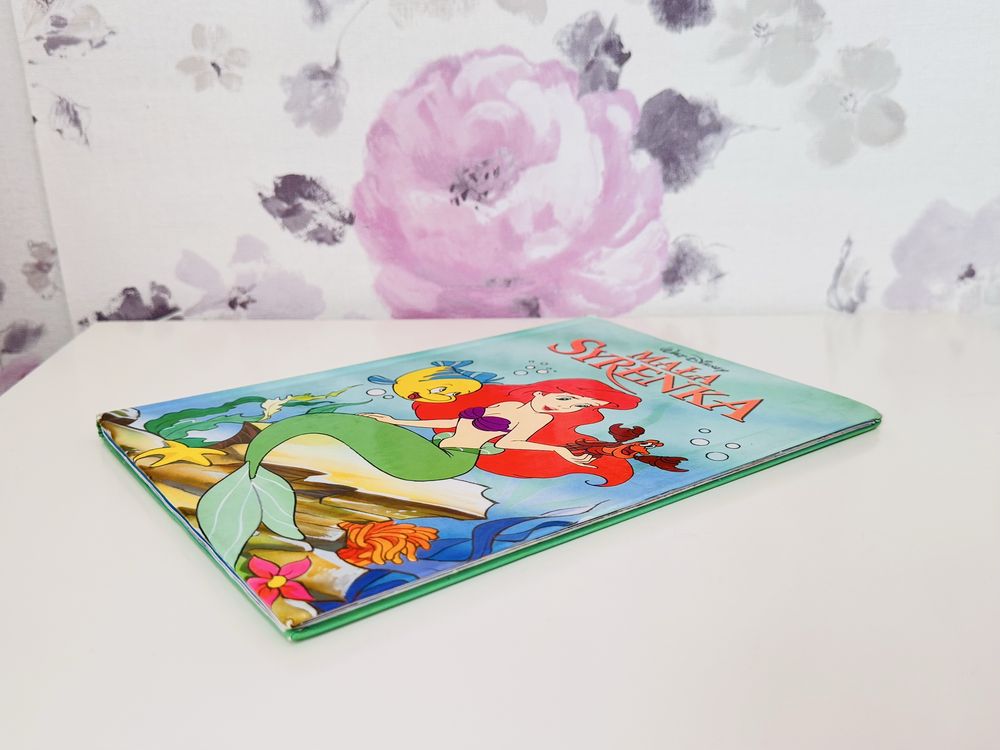 Bajka Mała Syrenka, Ariel Walt Disney, vintage
