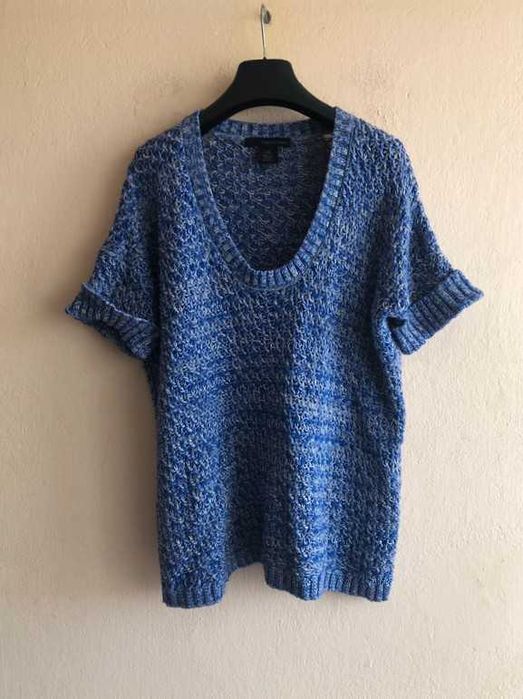 Calvin Klein - bawełniany sweterek, oversize (S/M) stan idealny