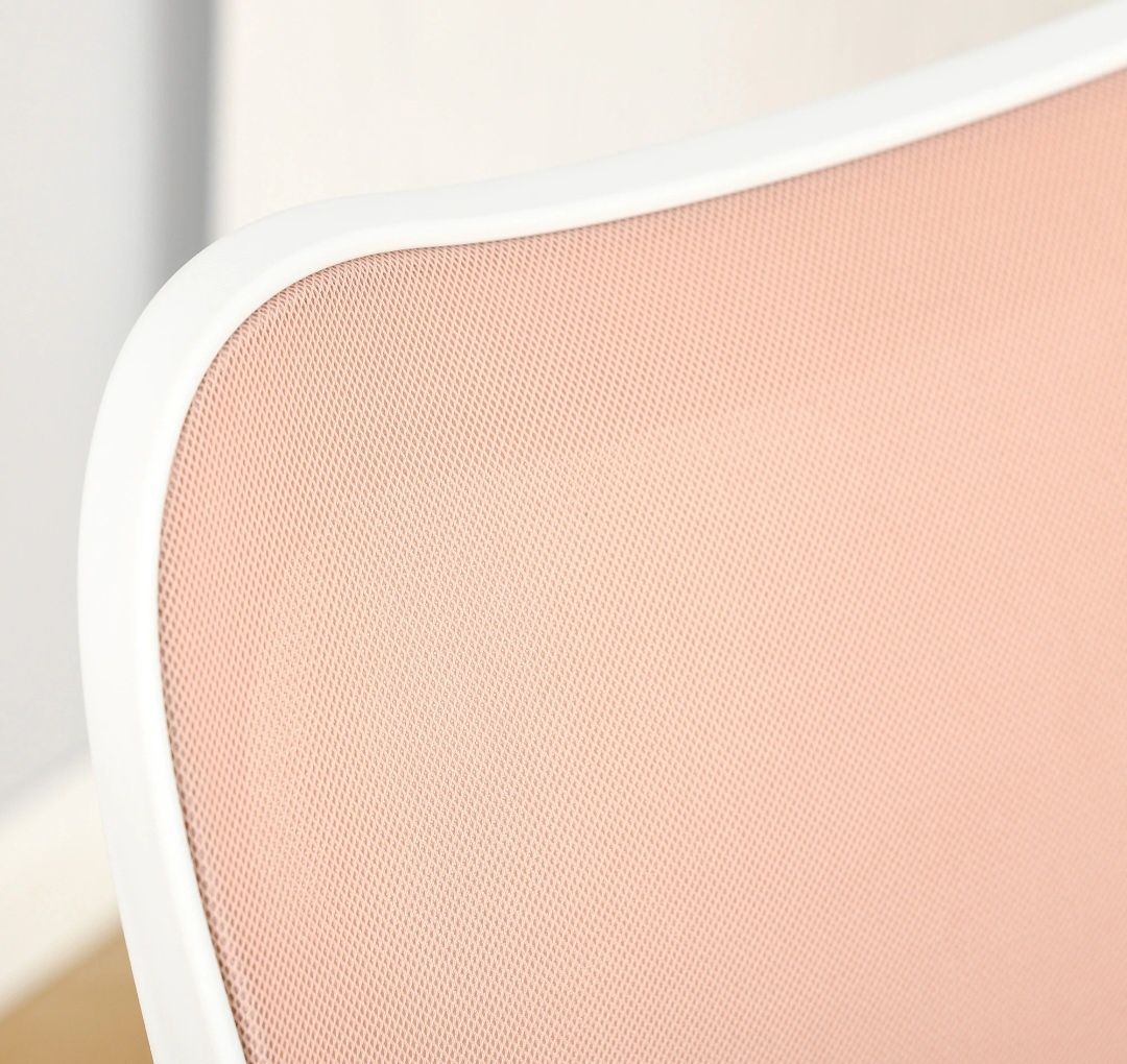 Krzesło biurowe różowe