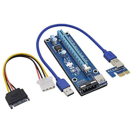 Райзер USB 3.0 PCI-E 1X - 16X Riser USB 3.0 60см PCI express adapter