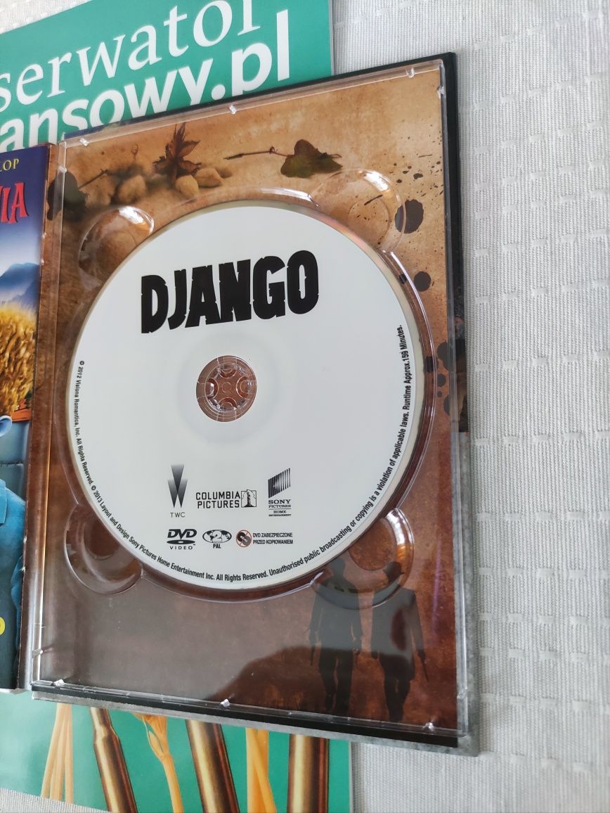 Django Unchained (booklet) (DVD) 2012 2 oscary Wydanie książkowe